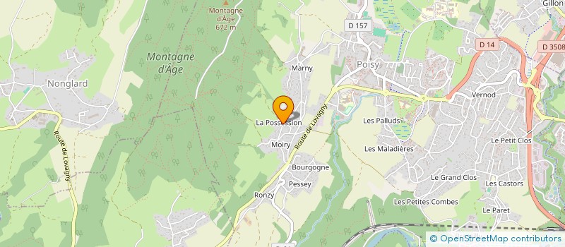 localisation de l'entreprise MONSIEUR HERMENEGILDO FRANCISCO à POISY