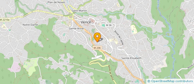 localisation de l'entreprise MONSIEUR HERMES DELEBARRE à VENCE