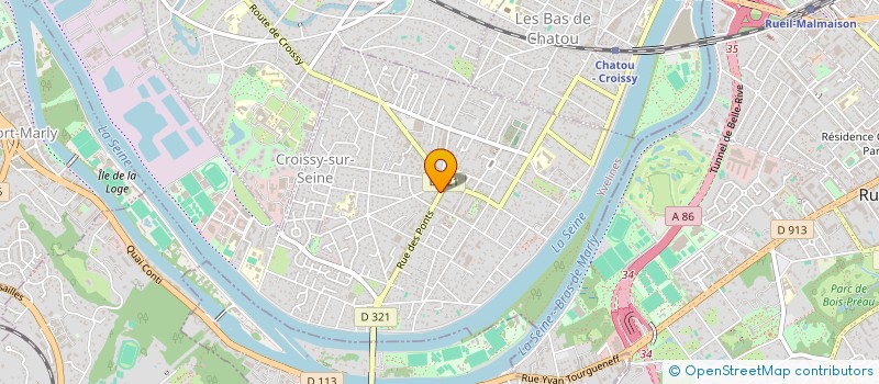 localisation de l'entreprise MONSIEUR HERMINIO HENRIQUE  CROISSY-SUR-SEINE