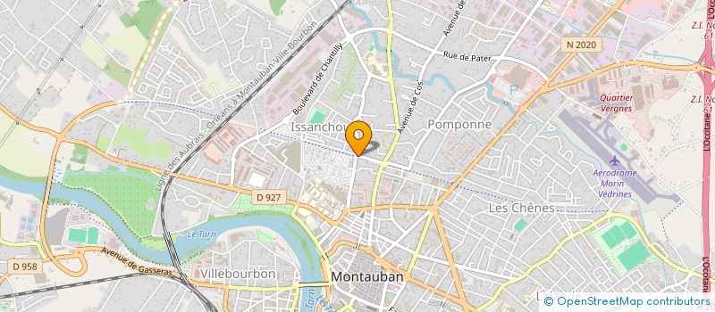 localisation de l'entreprise MONSIEUR HERMINIO VITAL DOS SANTOS  MONTAUBAN