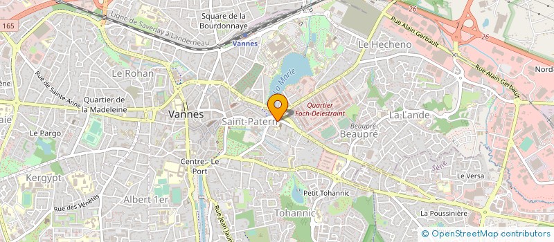 localisation de l'entreprise MONSIEUR HERNAN MOLINA PEREZ à VANNES