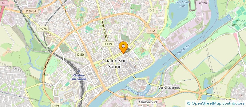 localisation de l'entreprise MONSIEUR HERNANDEZ GUEREKOYAZANDE à CHALON-SUR-SAONE