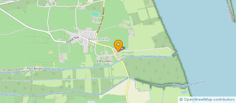 localisation de l'entreprise MONSIEUR HERNANDEZ REYES  PAUILLAC