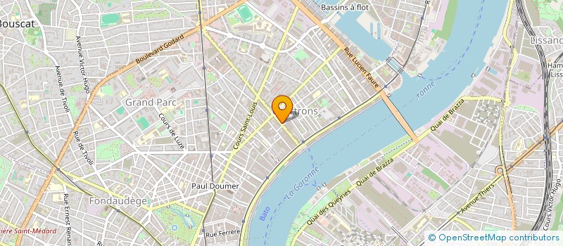 localisation de l'entreprise MONSIEUR HERNANI MESTRE LETRAS TELES  BORDEAUX