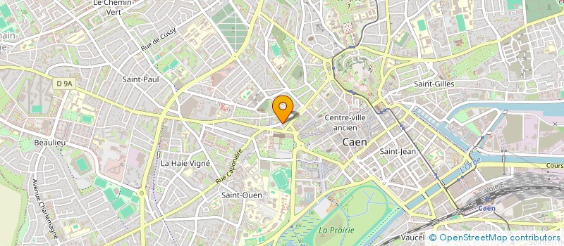 localisation de l'entreprise MONSIEUR HERNIN NIQUET à CAEN