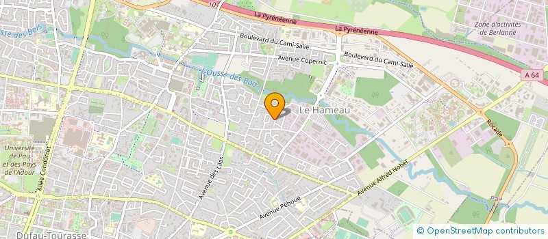 localisation de l'entreprise MONSIEUR HEROAN LOIRET à PAU