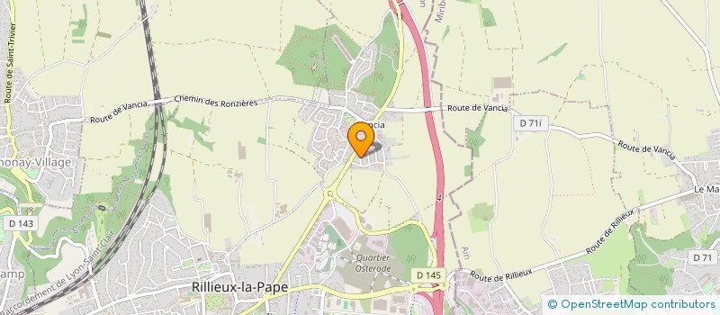 localisation de l'entreprise MONSIEUR HERVE ABBOU  RILLIEUX-LA-PAPE