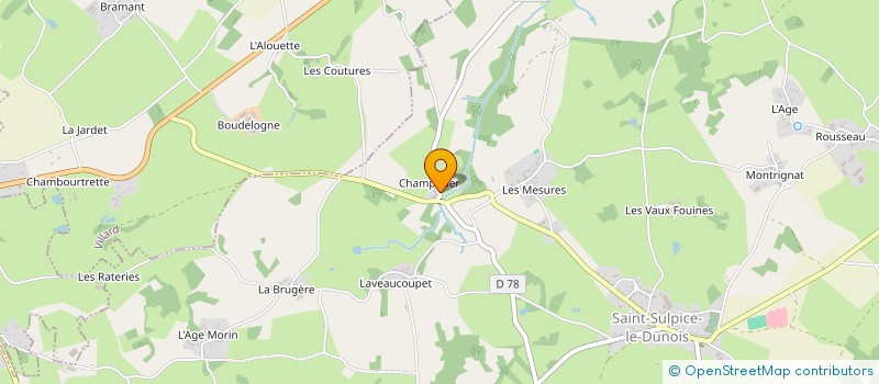 localisation de l'entreprise MONSIEUR HERVE ABEGG à SAINT-SULPICE-LE-DUNOIS