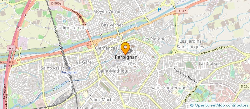 localisation de l'entreprise MONSIEUR HERVE ABEL à PERPIGNAN