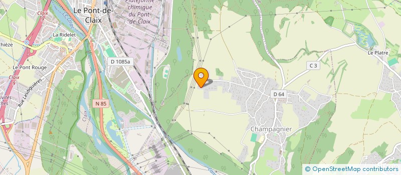 localisation de l'entreprise MONSIEUR HERVE ABRY  CHAMPAGNIER