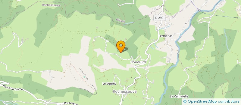 localisation de l'entreprise MONSIEUR HERVE ALLAIN à ROCHESSAUVE