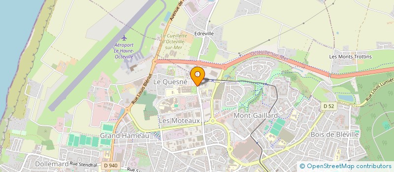 localisation de l'entreprise MONSIEUR HERVE ALLOUC à LE HAVRE