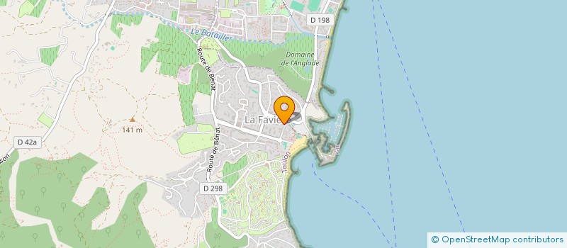 localisation de l'entreprise MONSIEUR HERVE ALMAGRO  BORMES-LES-MIMOSAS