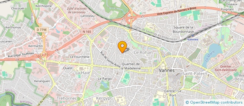 localisation de l'entreprise MONSIEUR HERVE ANSQUER à VANNES