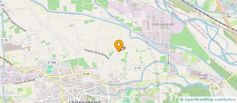 localisation de l'entreprise MONSIEUR HERVE APRIN  CHATEAURENARD