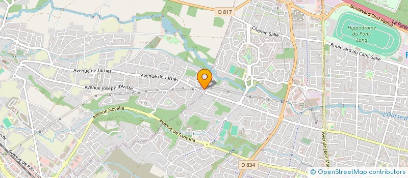 localisation de l'entreprise MONSIEUR HERVE ARRIEUS à LONS