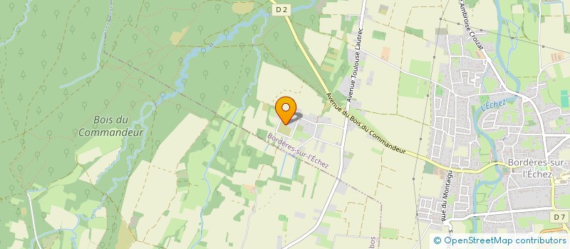 localisation de l'entreprise MONSIEUR HERVE ASCENCAO DO NASCIMENTO  BORDERES-SUR-L'ECHEZ