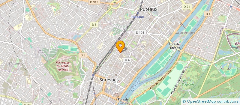 localisation de l'entreprise MONSIEUR HERVE AUBREE à SURESNES