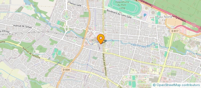 localisation de l'entreprise MONSIEUR HERVE AUDRAIN  LONS