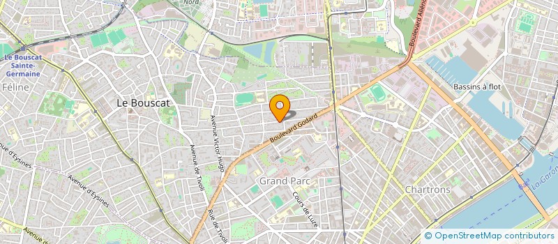 localisation de l'entreprise MONSIEUR HERVE AURIOL  LE BOUSCAT