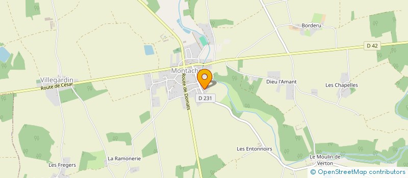 localisation de l'entreprise MONSIEUR HERVE BACHA à SAINT-VALERIEN