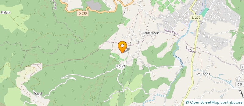 localisation de l'entreprise MONSIEUR HERVE BALAYN  TOULAUD