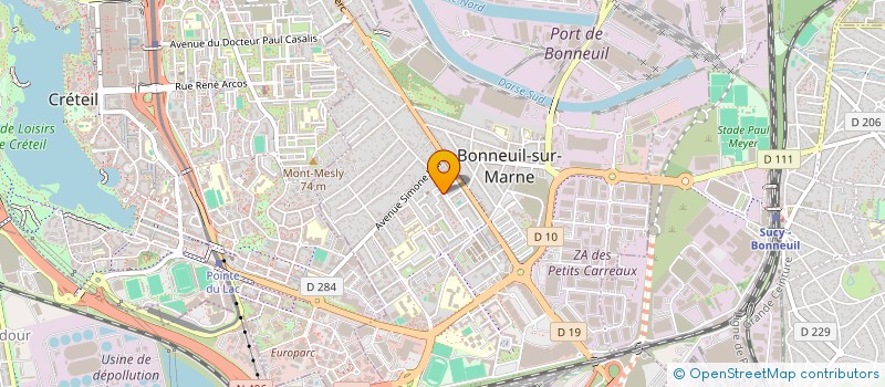 localisation de l'entreprise MONSIEUR HERVE BARBARIT à BONNEUIL-SUR-MARNE