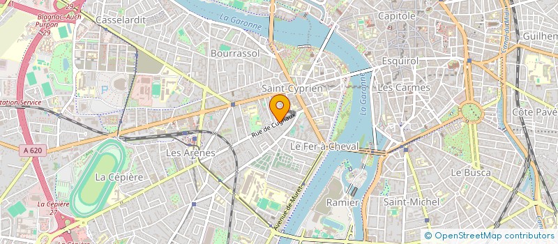 localisation de l'entreprise MONSIEUR HERVE BARBILLON à TOULOUSE