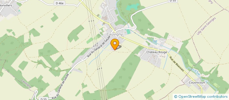 localisation de l'entreprise MONSIEUR HERVE BARKATS  CAUVIGNY