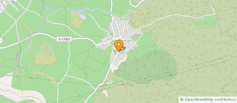 localisation de l'entreprise MONSIEUR HERVE BARRAL  VENDEMIAN