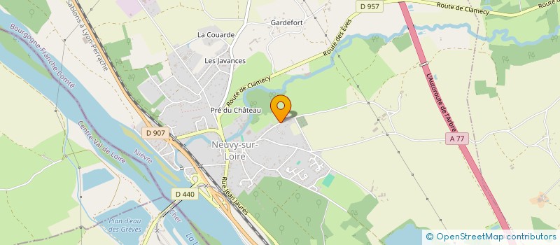 localisation de l'entreprise MONSIEUR HERVE BARRAT à NEUVY-SUR-LOIRE