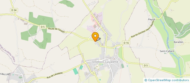localisation de l'entreprise MONSIEUR HERVE BARRAUD à ROUGNAC