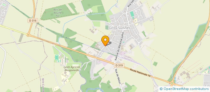 localisation de l'entreprise MONSIEUR HERVE BARRAUD  GRISY-SUISNES