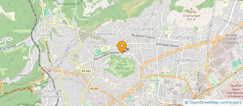 localisation de l'entreprise MONSIEUR HERVE BARTHOMEUF  CLERMONT-FERRAND