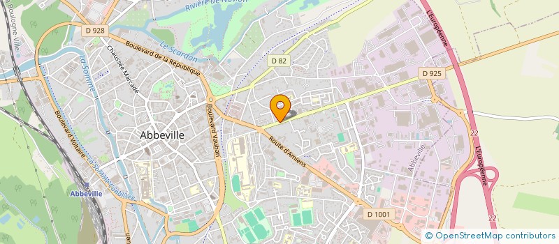 localisation de l'entreprise MONSIEUR HERVE BASS à ABBEVILLE