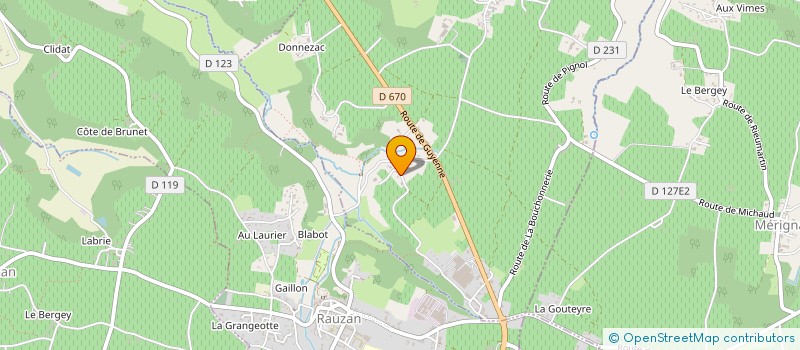 localisation de l'entreprise MONSIEUR HERVE BASSAN  SAINT-VINCENT-DE-PERTIGNAS