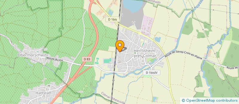 localisation de l'entreprise MONSIEUR HERVE BAUDETTE  VGTLINSHOFFEN