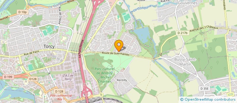 localisation de l'entreprise MONSIEUR HERVE BAUDOUX  SAINT-THIBAULT-DES-VIGNES