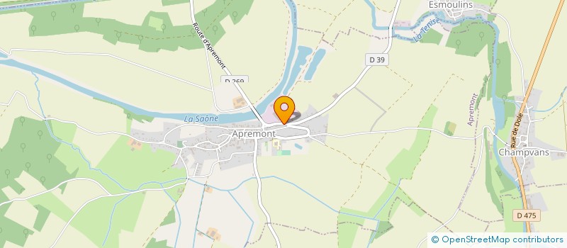 localisation de l'entreprise MONSIEUR HERVE BAULARD  APREMONT