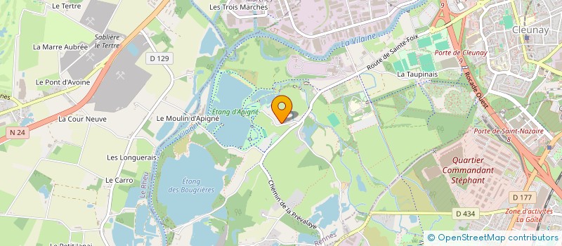 localisation de l'entreprise MONSIEUR HERVE BEAUDOUIN à RENNES