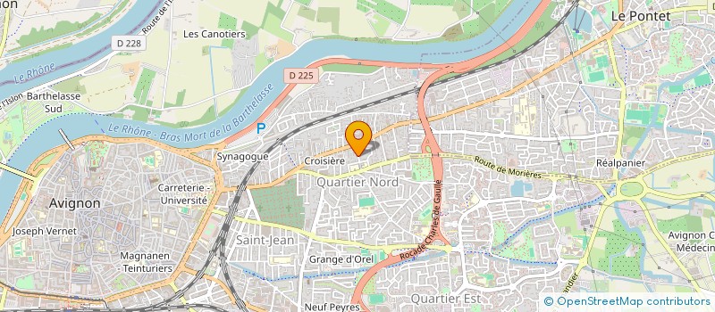 localisation de l'entreprise MONSIEUR HERVE BEAUZON  AVIGNON