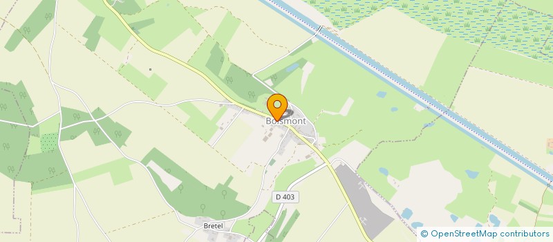 localisation de l'entreprise MONSIEUR HERVE BECUE  BOISMONT