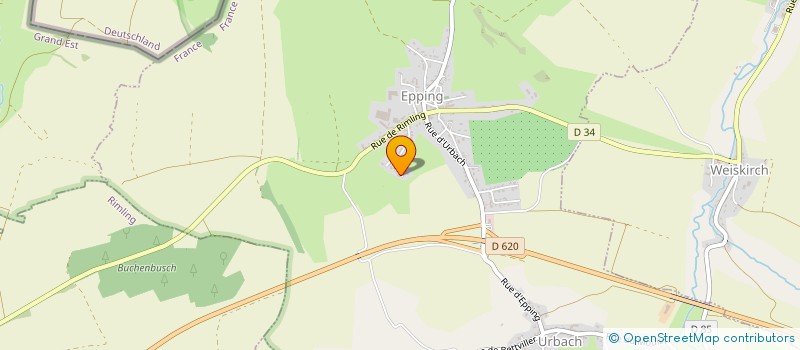 localisation de l'entreprise MONSIEUR HERVE BEHR  EPPING