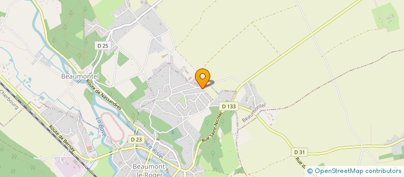 localisation de l'entreprise MONSIEUR HERVE BELIOT-MARIE  BEAUMONT-LE-ROGER