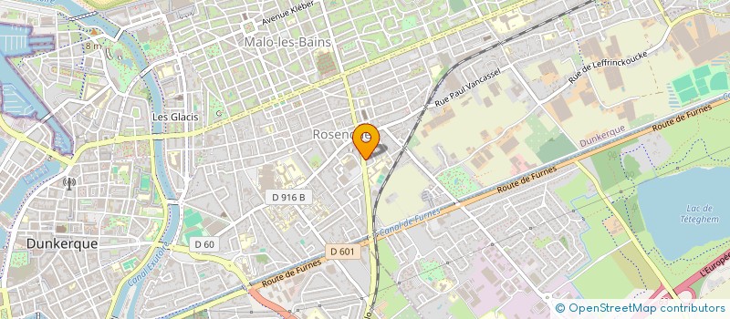 localisation de l'entreprise MONSIEUR HERVE BELLENCONTRE à DUNKERQUE