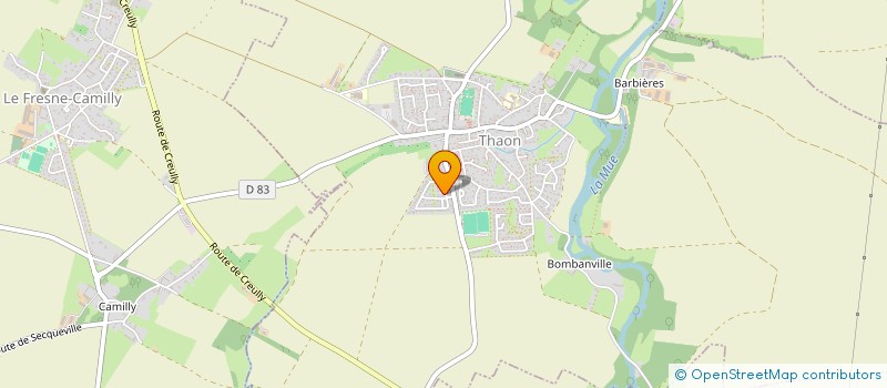 localisation de l'entreprise MONSIEUR HERVE BELLIARD  THAON