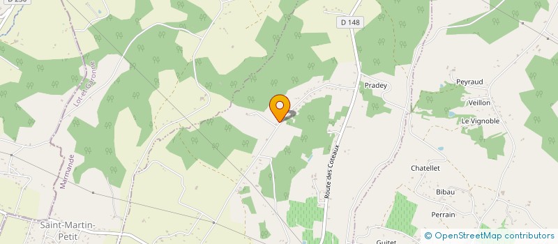 localisation de l'entreprise MONSIEUR HERVE BELLOC  LAGUPIE