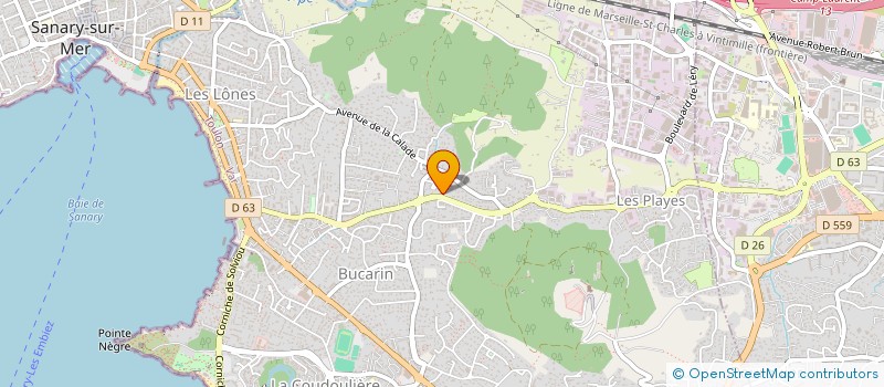 localisation de l'entreprise MONSIEUR HERVE BENOIT à SIX-FOURS-LES-PLAGES