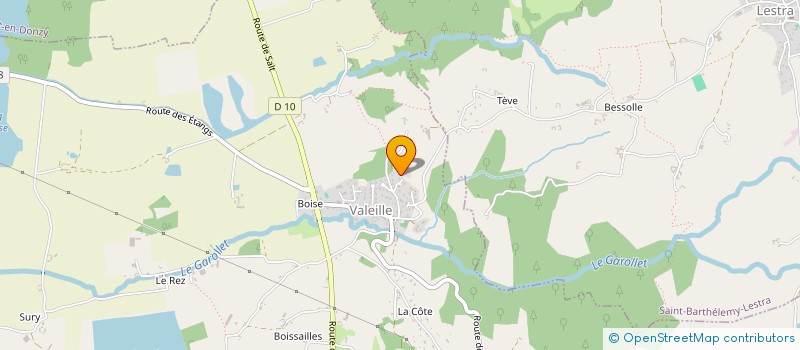 localisation de l'entreprise MONSIEUR HERVE BENSADOUN  VALEILLE