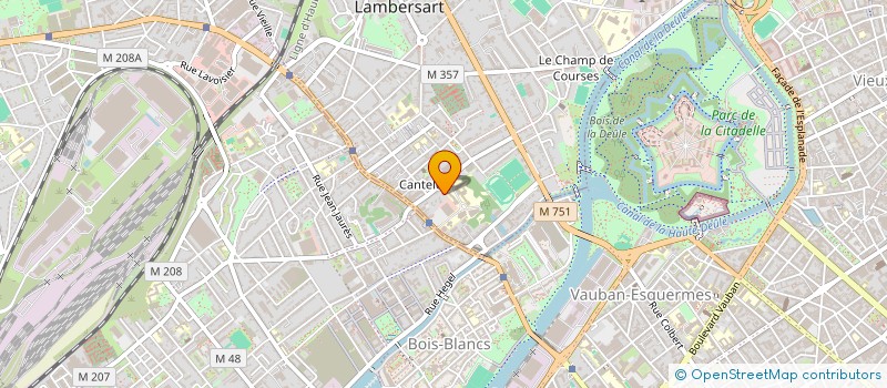 localisation de l'entreprise MONSIEUR HERVE BERCEZ à LAMBERSART